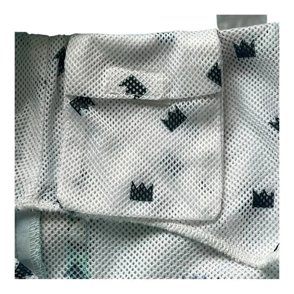 Crown & Ivy Tropical Coconut Drink Swim Trunks Teal Men Size Medium - Picture 10 of 11